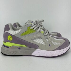 FitVille Rebound Core Women's Size 10EW Walking Shoes Suede Purple Arch Support